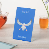 Signe De Table Bande dessinée de l'oiseau mûre albatros (In SItu)