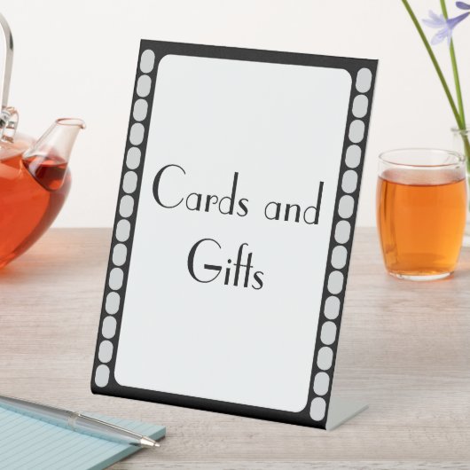 Signe De Table Bande film (In SItu)