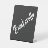 SIGNE DE TABLE BANKERELLA (Recto)
