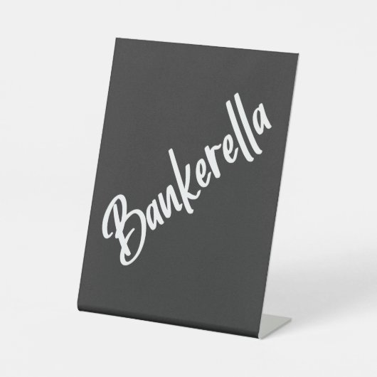 SIGNE DE TABLE BANKERELLA (Recto)