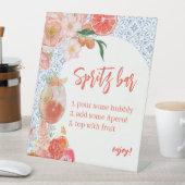 Signe De Table Bar à Cocktails Citrus Orange Aperol Spritz pour u (In SItu)