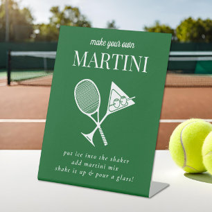 Signe De Table Bar à martini pour enterrement de vie de jeune fil
