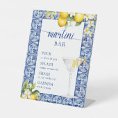 Signe De Table Bar à Martini pour l'enterrement de vie de jeune f (Recto)