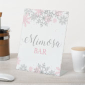 Signe De Table Bar à Mimosa Winter Onederland (In SItu)