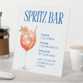 Signe De Table Bar à Spritz Aperol (In SItu)