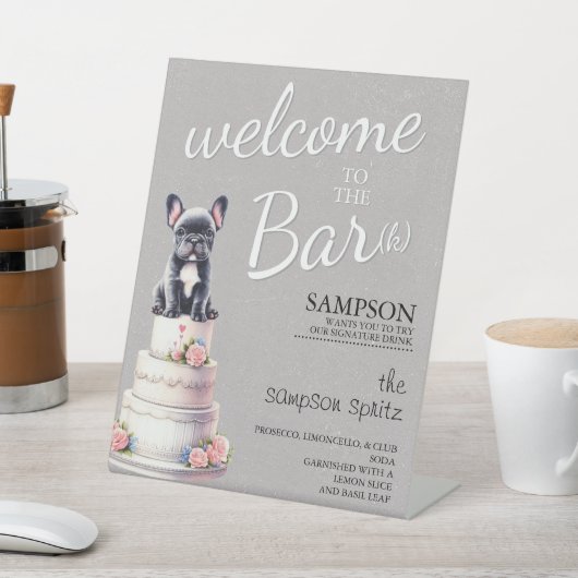 Signe De Table Bar Bulldog (In SItu)