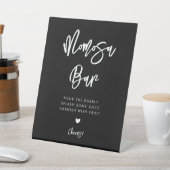 Signe De Table Bar contemporain noir Momosa (In SItu)