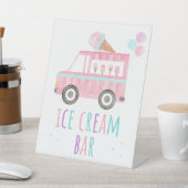 Signe De Table Bar Crème de glace Anniversaire (In SItu)