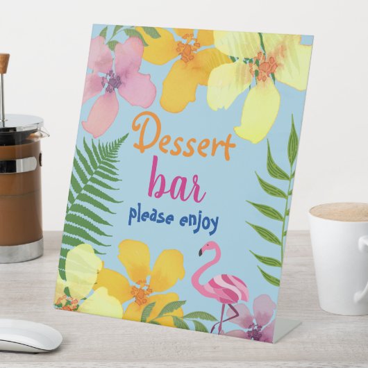 Signe De Table Bar-dessert Luau (In SItu)