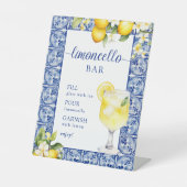 Signe De Table Bar Limoncello Main Squeeze Lemons (Recto)