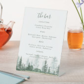 Signe De Table Bar Mariage Mountain Forest Signature Boisson (In SItu)