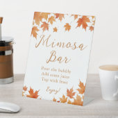 Signe De Table Bar Mimosa Fête des mariées Automne (In SItu)