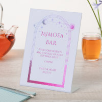 Bar Mimosa Lavande Rose Céleste Mariage