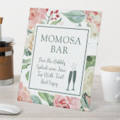 Signe De Table Bar Momosa Floral (In SItu)