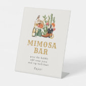 Signe De Table Bar Western Boho (Recto)