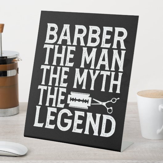 Signe De Table Barber L'Homme 2024 (In SItu)