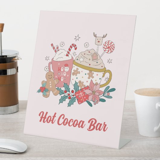 Signe De Table Barre de cacao chaud (In SItu)