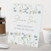 Signe De Table Barre de fleurs neutres fleurs sauvages (In SItu)