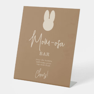 Signe De Table Barre de mOM-osa Simple Lapin