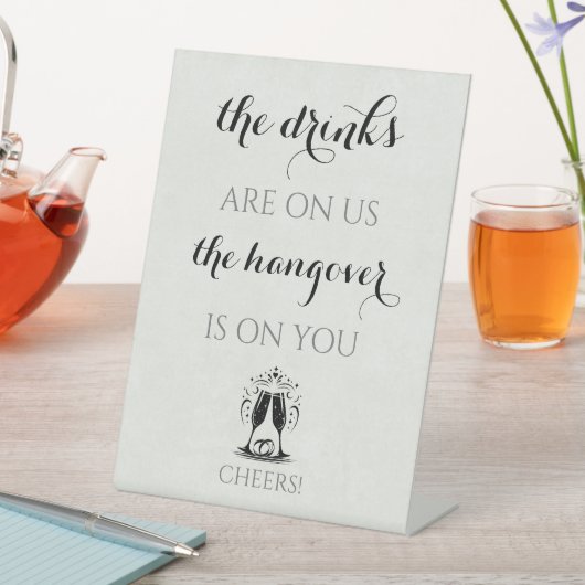 Signe De Table Barre ouverte (In SItu)