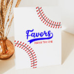 Signe De Table Baseball Sports Red Blue Party favorise la table<br><div class="desc">C'est un Baseball Sports Red Blue Party Faveurs Table Sign!</div>