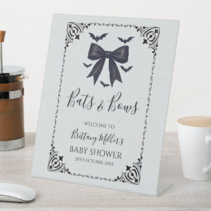 Signe De Table Bateaux et vaches Baby shower d'Halloween Bienvenu