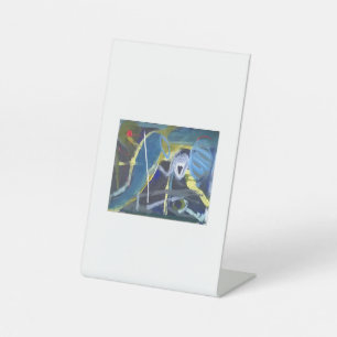 Signe De Table Bâtonnet Yoni Whip-Stick Abstrait Hankamer Artjunk