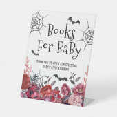 Signe De Table Bats Halloween Livres Pour Bébé (Recto)