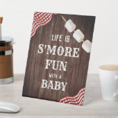 Signe De Table BBQ Jardin BBQ Baby shower S'more Sympathique (In SItu)