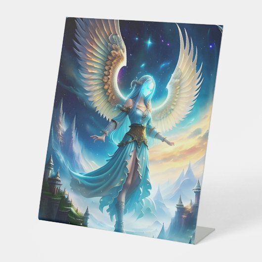 Signe De Table Beau paysage angélique Quatre (Recto)