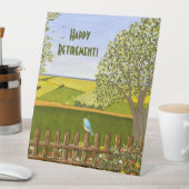 Signe De Table Beautiful View Retirement (In SItu)