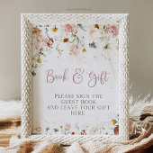 Signe De Table Bébé en fleurs