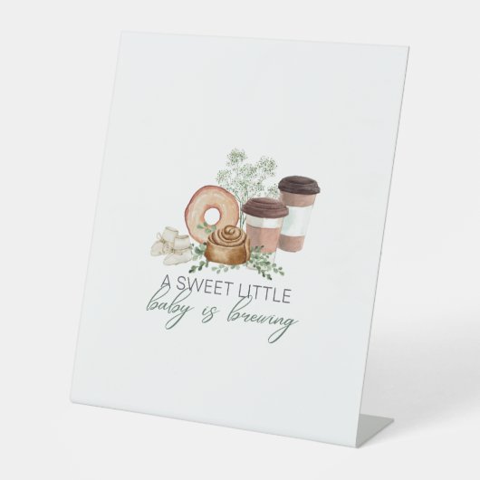 Signe De Table Bébé est en train de brasser (Recto)