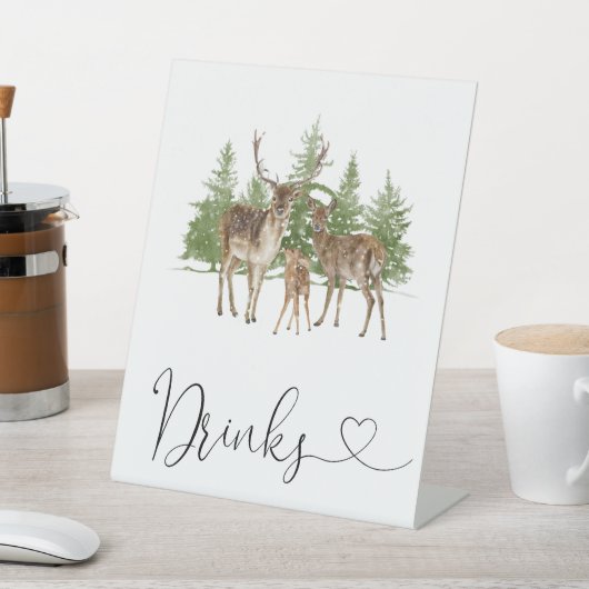 Signe De Table Bébé Il fait froid à l'extérieur des boissons Baby (In SItu)