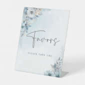 Signe De Table Bébé Il fait froid dehors Baby shower Faveurs Sign (Recto)