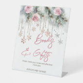 Signe De Table Bébé il fait froid dehors table de baby shower d'h (Recto)