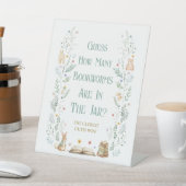 Signe De Table Bébé Livre Fête Prénatale Devinez Combien de Vermi (In SItu)
