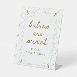 Signe De Table Bébés Baby showers d'abeilles sont des friandises