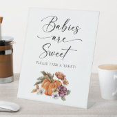 Signe De Table Bébés d'automne sont doux (In SItu)