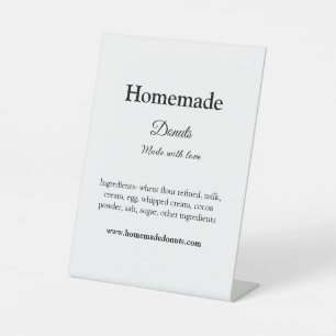 Signe De Table beignets faits maison avec amour ajouter site de t