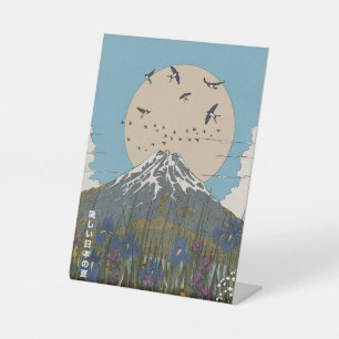 Signe De Table Bel été japonais