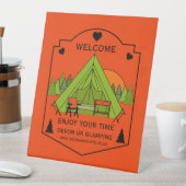 Signe De Table Bell Tent Glamping (In SItu)