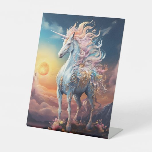 Signe De Table Belle licorne (Recto)