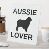 Signe De Table berger australien aussie amant (In SItu)