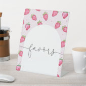 Signe De Table Berry Sweet Baby shower Fraises Faveurs (In SItu)