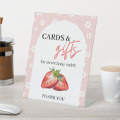 Signe De Table Berry Sweet Cards & Gifts Sign (In SItu)