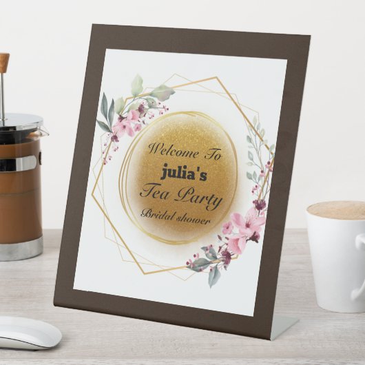 Signe De Table bienvenue (In SItu)