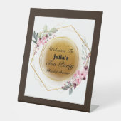 Signe De Table bienvenue (Recto)