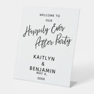 Signe De Table Bienvenue à notre joyeux signature de fête