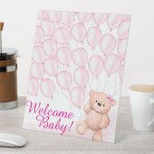 Signe De Table Bienvenue bébé ! Signal de douche (In SItu)